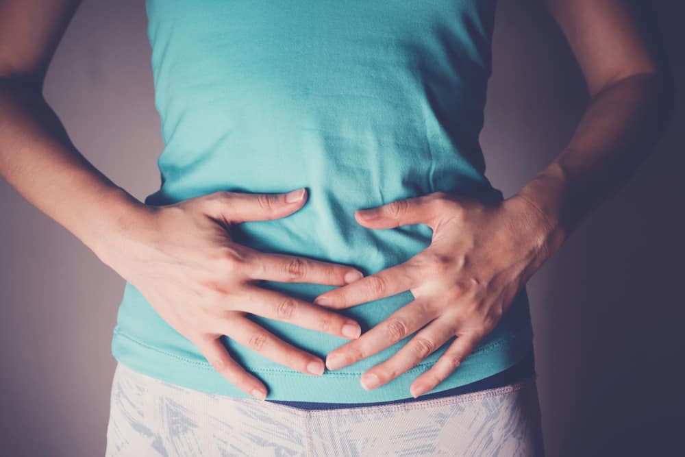 Best Probiotics for Leaky gut - woman stomach